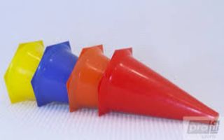 CONE 23 CM KIT C/ 6 -  PVC - FLEXIVEL