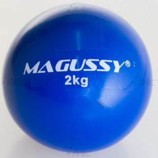 BOLA MEDICINE BALL BORRACHA KICK 4 KG - MAGUCCI